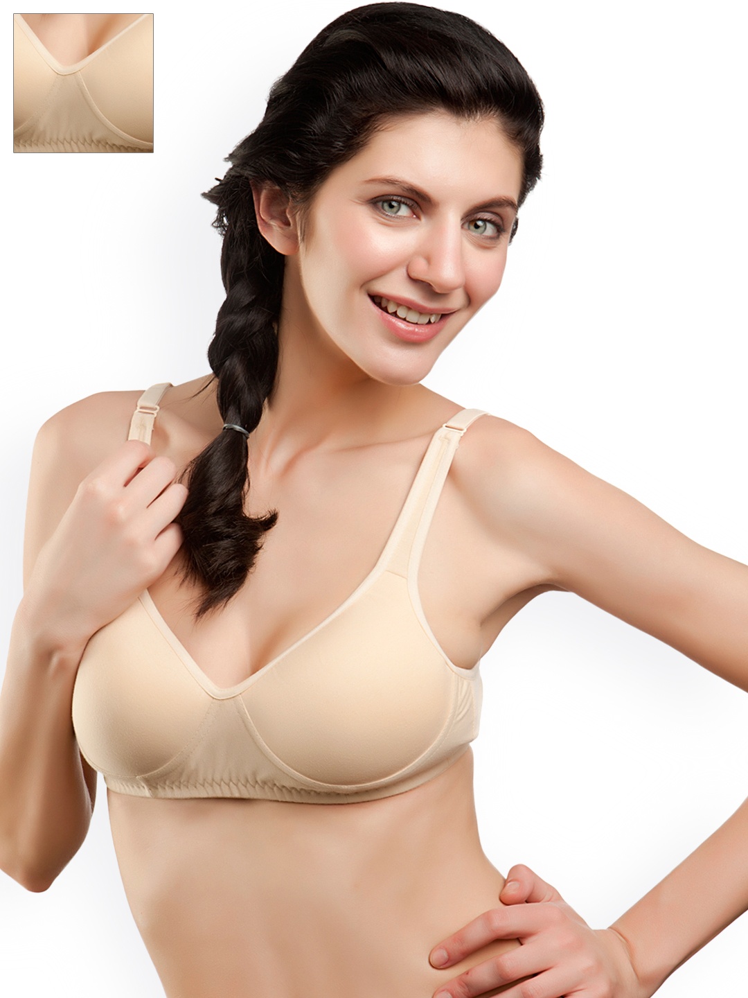 

Tweens Pack of 2 Beige Sports Bras TW-1311