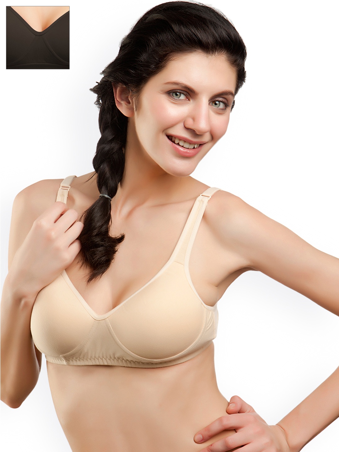 

Tweens Pack of 2 Sports Bras TW-1311, Beige
