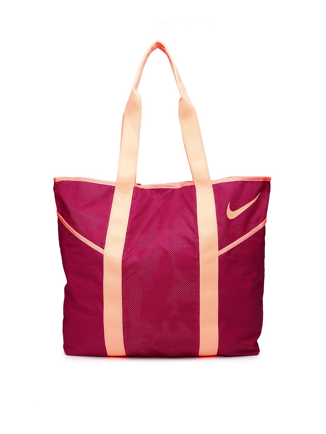 Myntra Nike Pink Oversized Shoulder Bag 857152 | Buy Myntra Nike ...