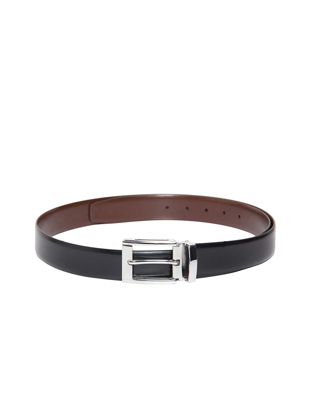 

Pacific Gold Men Black & Brown Reversible Leather Belt