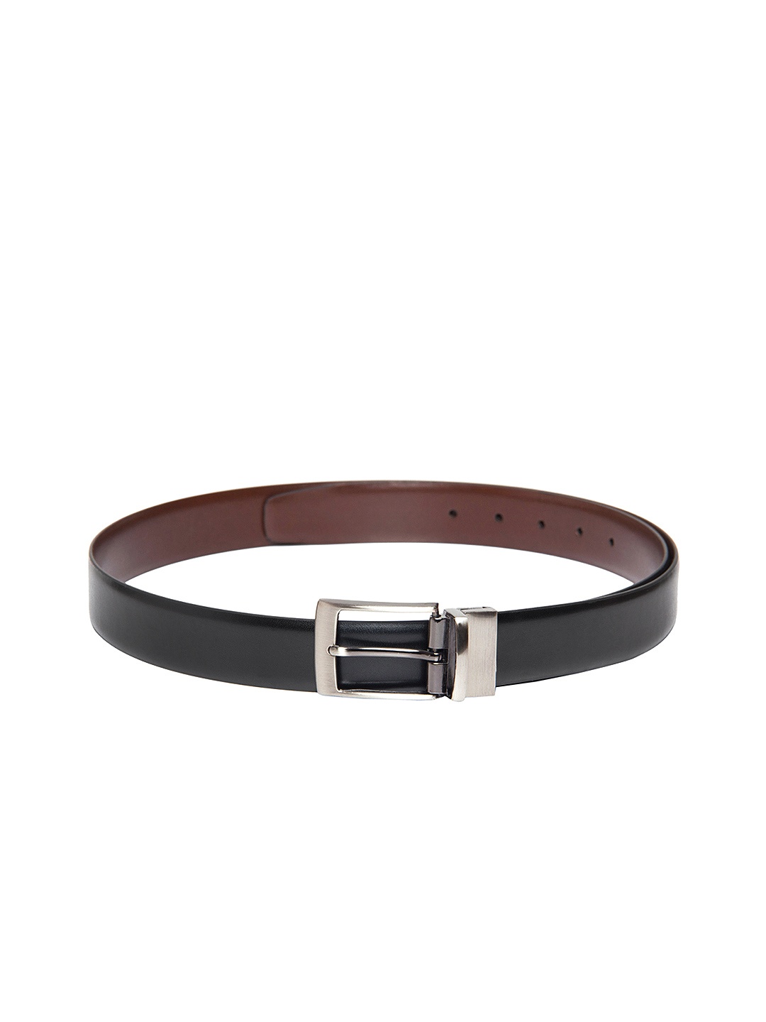 

Pacific Gold Men Black & Brown Reversible Leather Belt