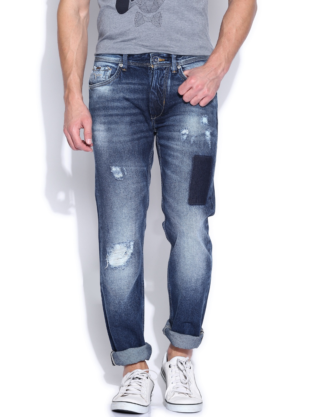 

Flying Machine Blue Prince Slim Fit Jeans