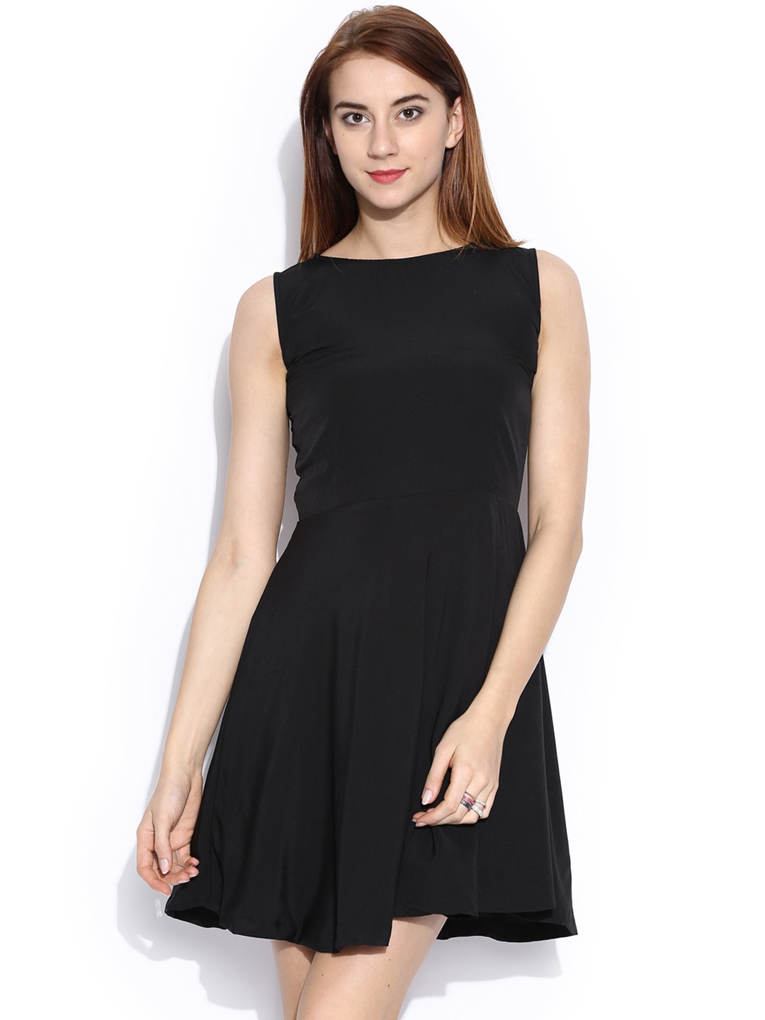 

Miss Chase Black Skater Dress