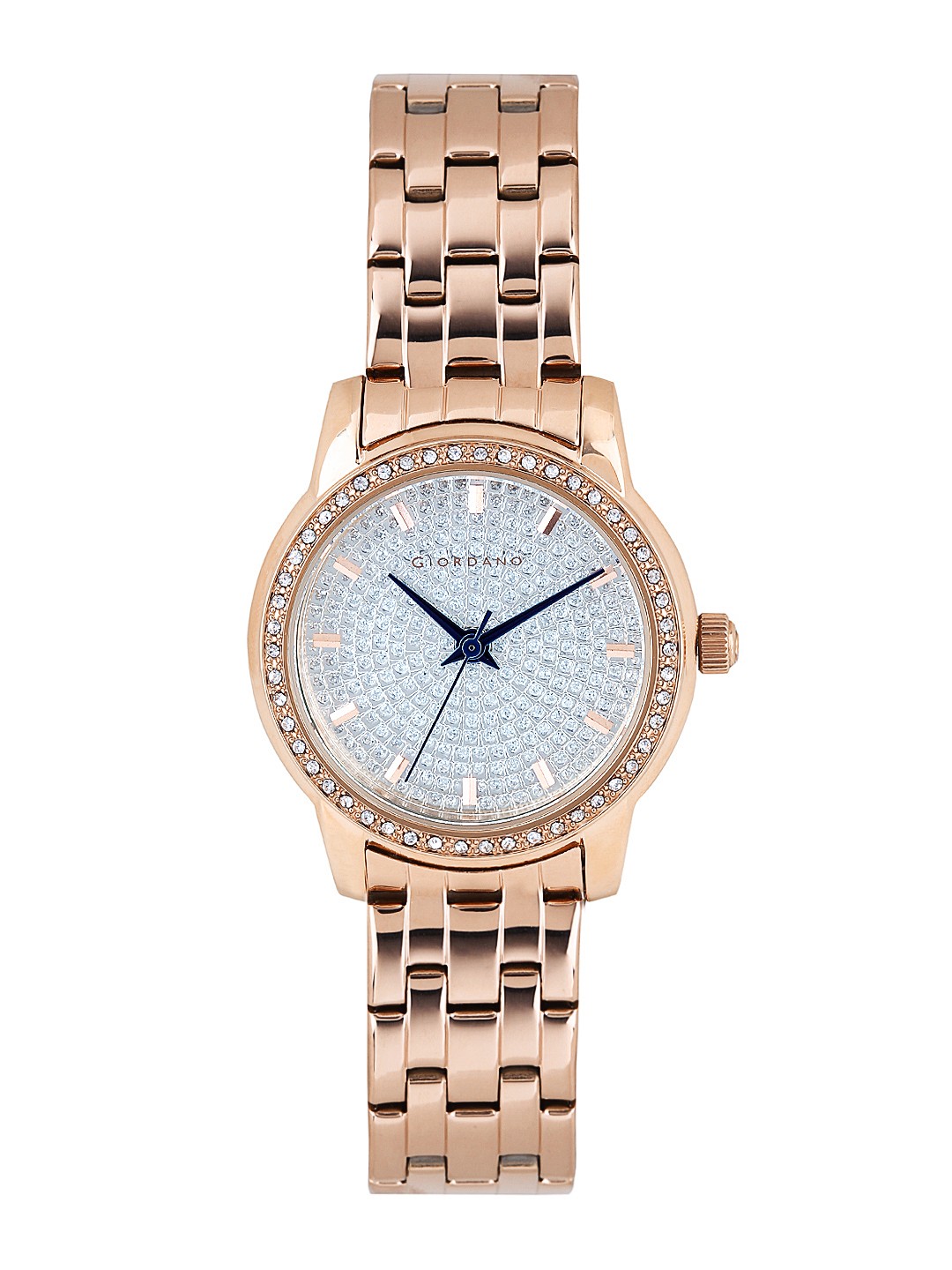 

GIORDANO Women Silver-Toned Dial Watch 2712-33