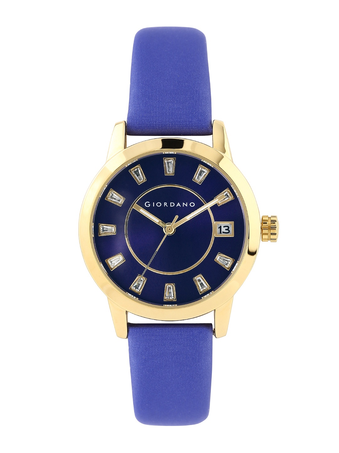 

GIORDANO Women Blue Dial Watch A2026-02, Navy blue