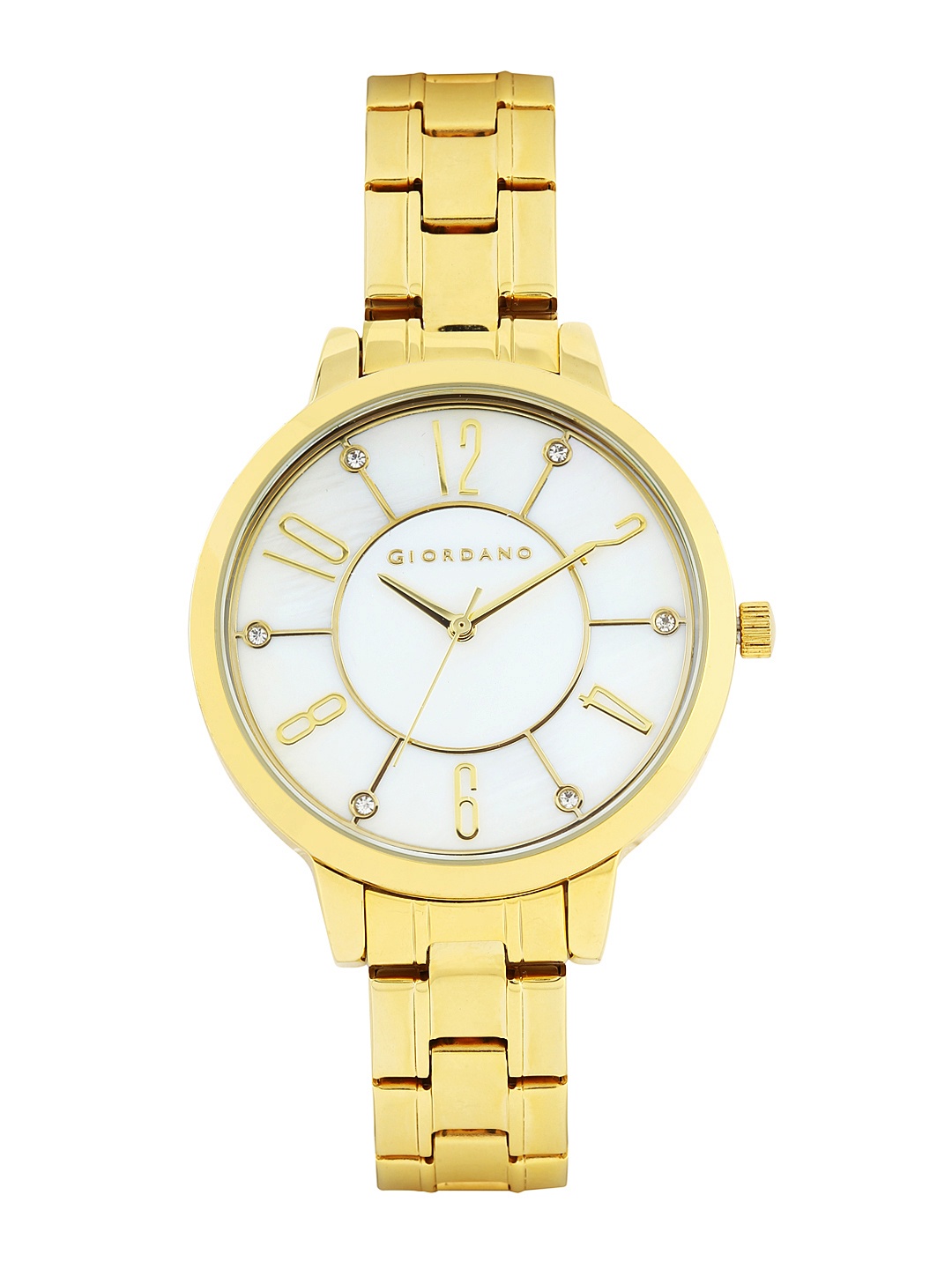 

GIORDANO Women Pearly White Dial Watch A2018-11