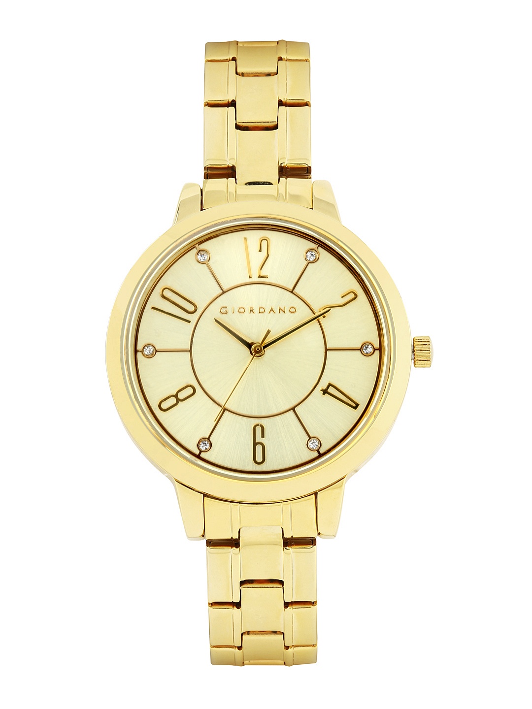 

GIORDANO Women Gold-Toned Dial Watch A2018-22