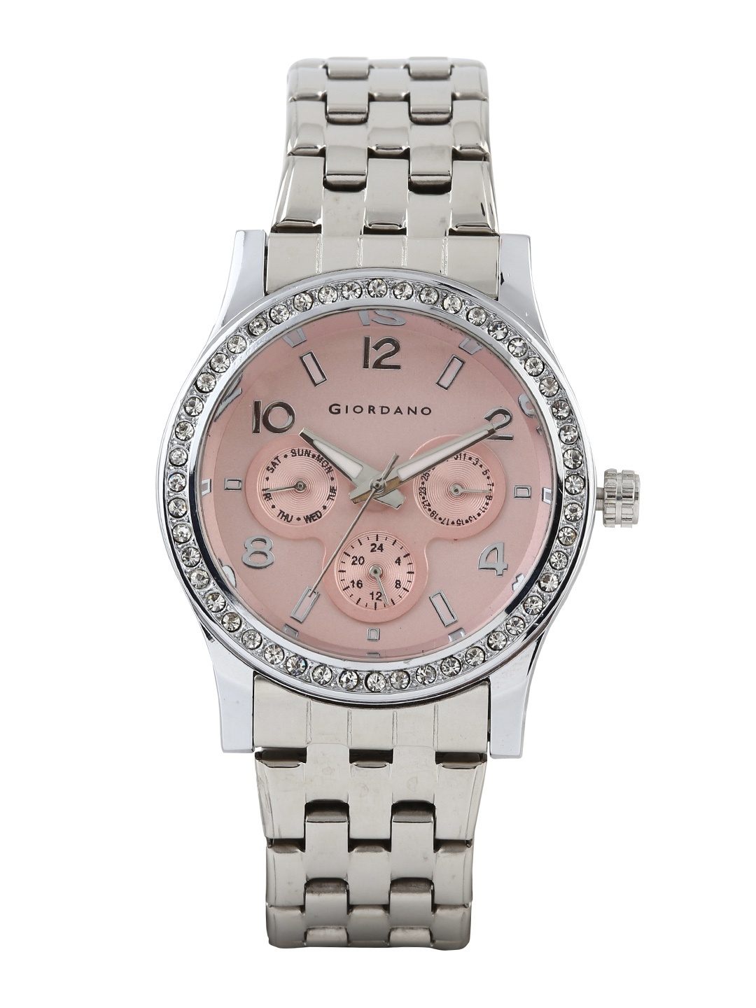 

GIORDANO Women Pink Dial Watch 6202-11