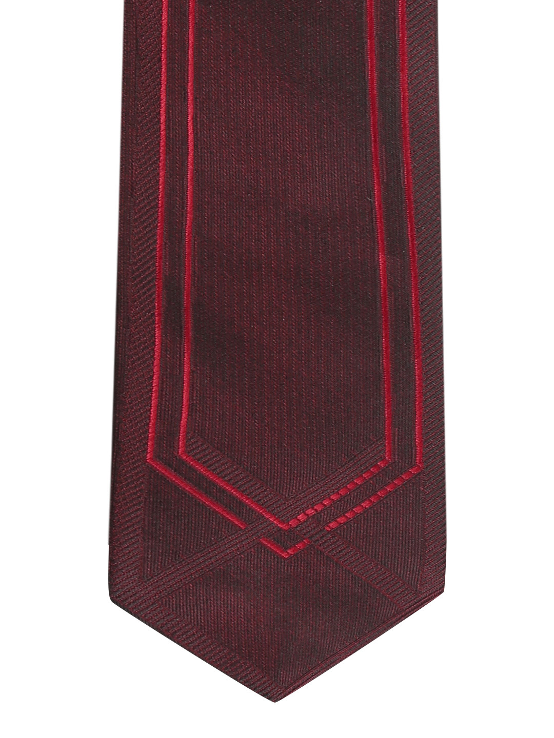 

Alvaro Castagnino Maroon Tie