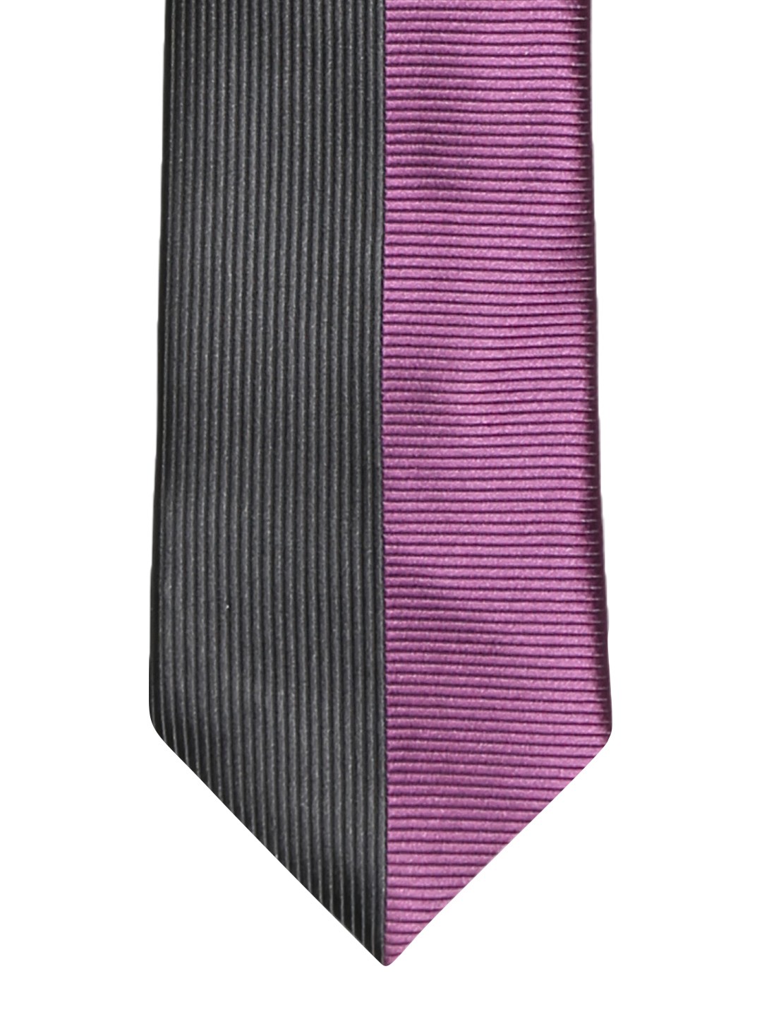 

Alvaro Castagnino Black & Purple Striped Tie