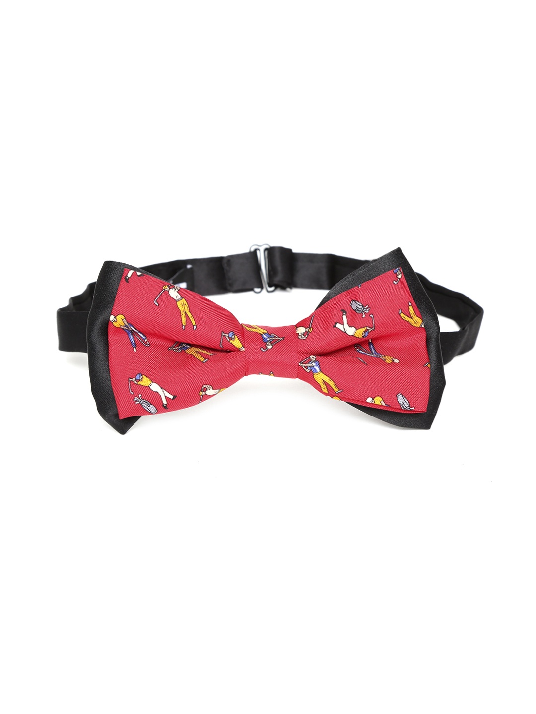 

Alvaro Castagnino Red Printed Bow Tie