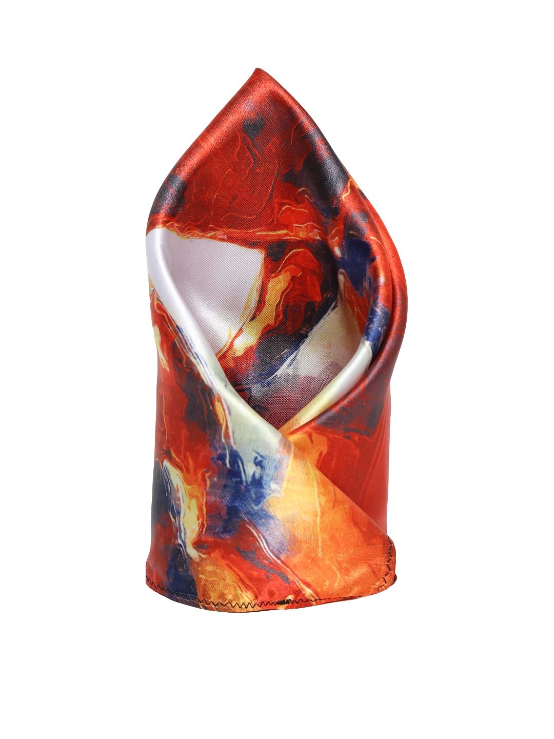 

Alvaro Castagnino Men Multicoloured Digital Print Pocket Square, Multi