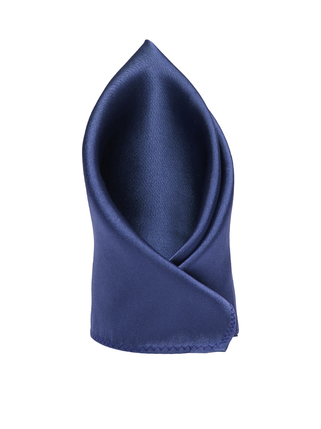 

Alvaro Castagnino Men Navy Silk Pocket Square, Navy blue