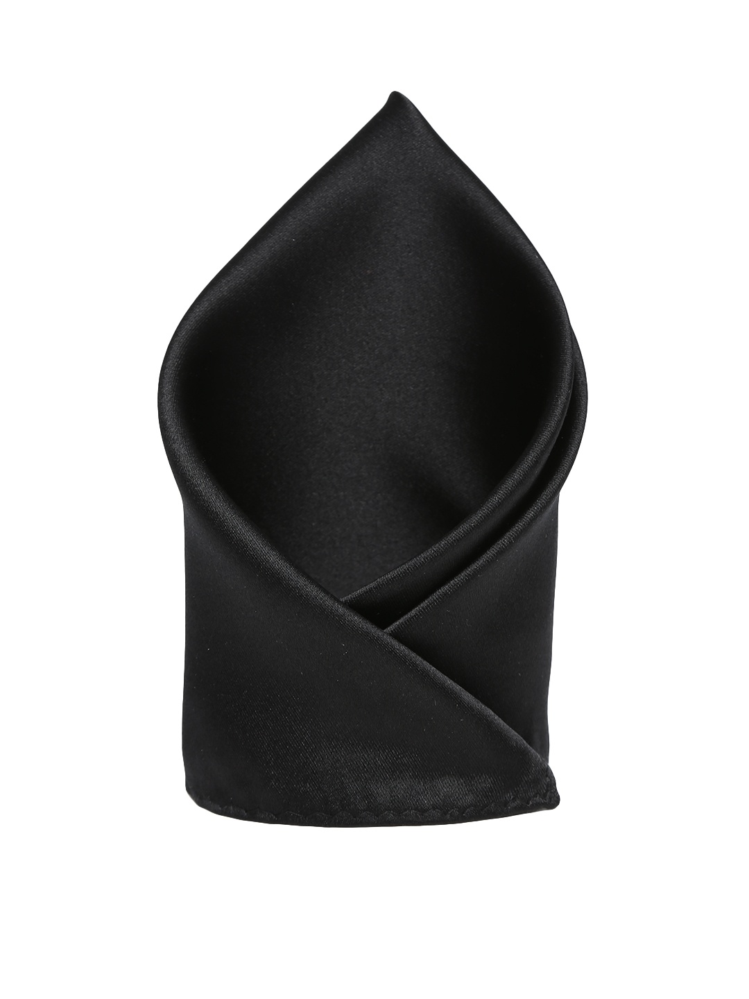 

Alvaro Castagnino Men Black Silk Pocket Square