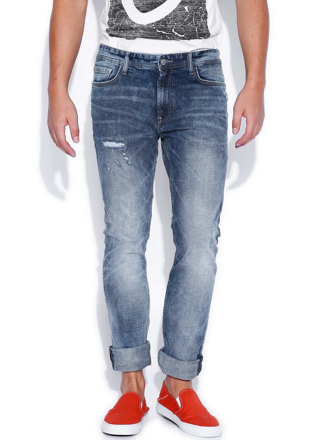 

Locomotive Blue Super Slim Fit Jeans