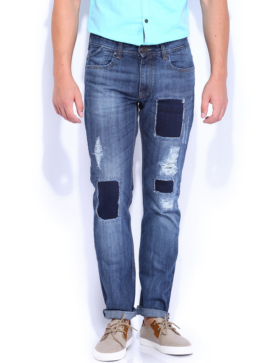 

Locomotive Blue Straight Fit Jeans