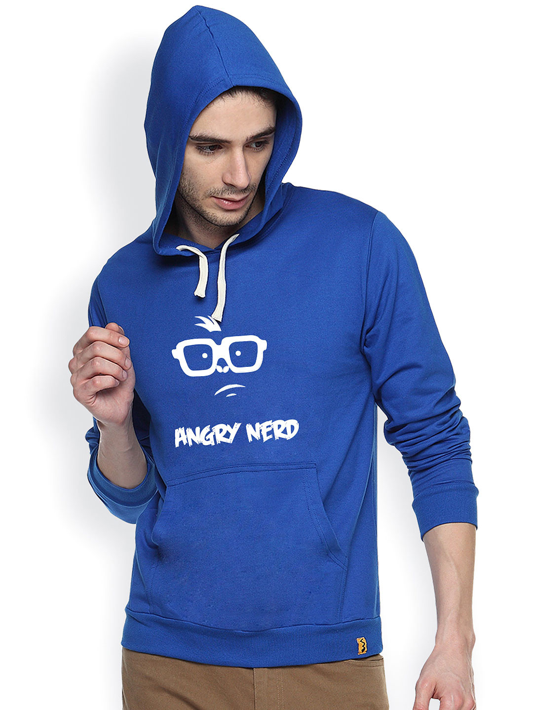 

Campus Sutra Blue Sweatshirt