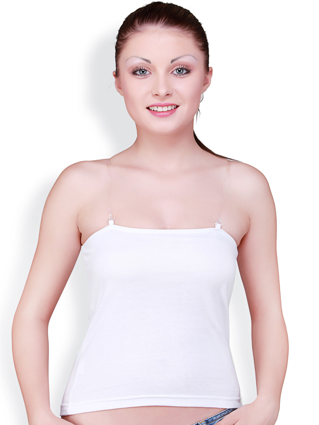 

Floret Pack of 3 Camisoles 2473, White
