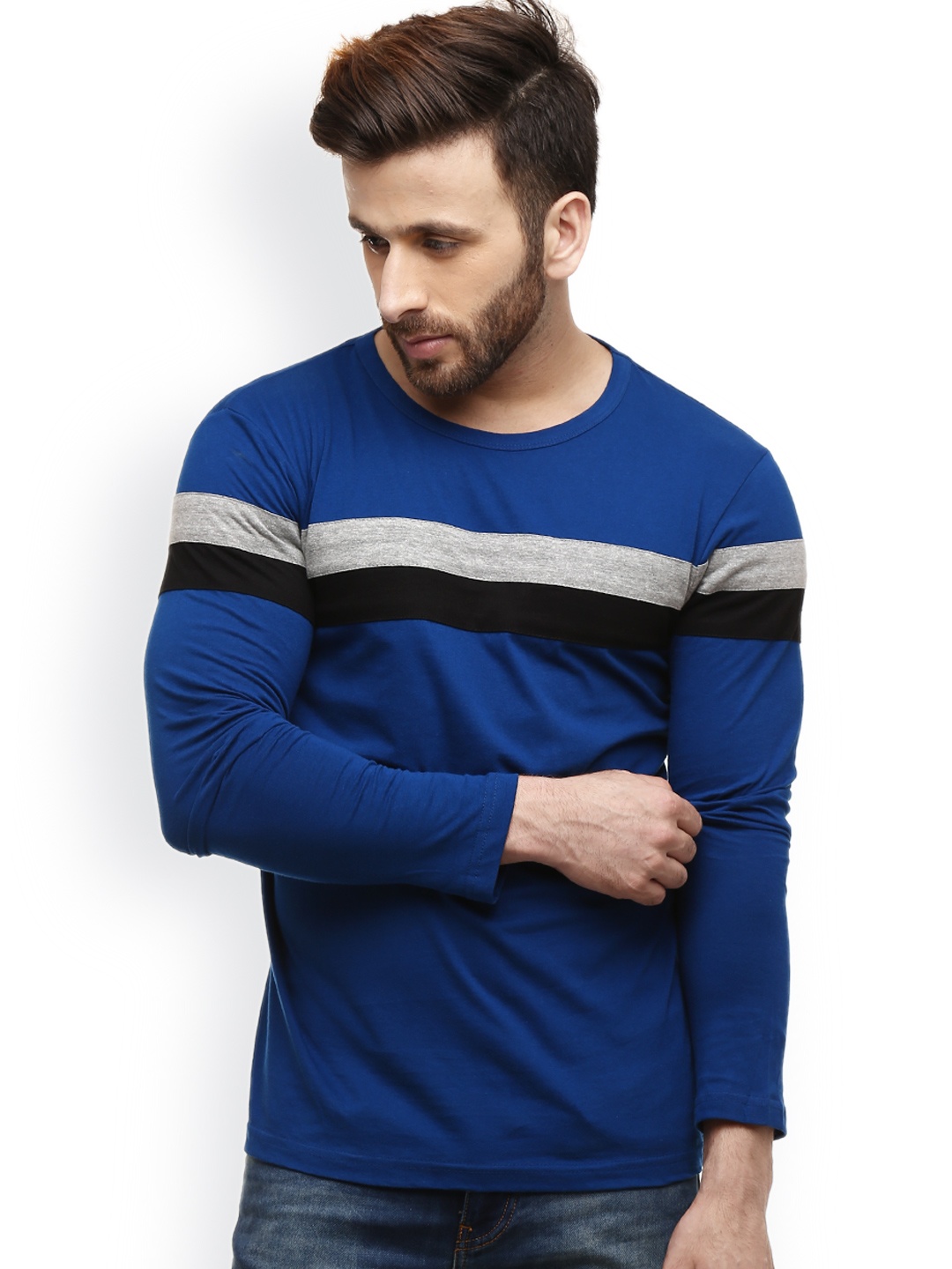 

GRITSTONES Blue T-shirt