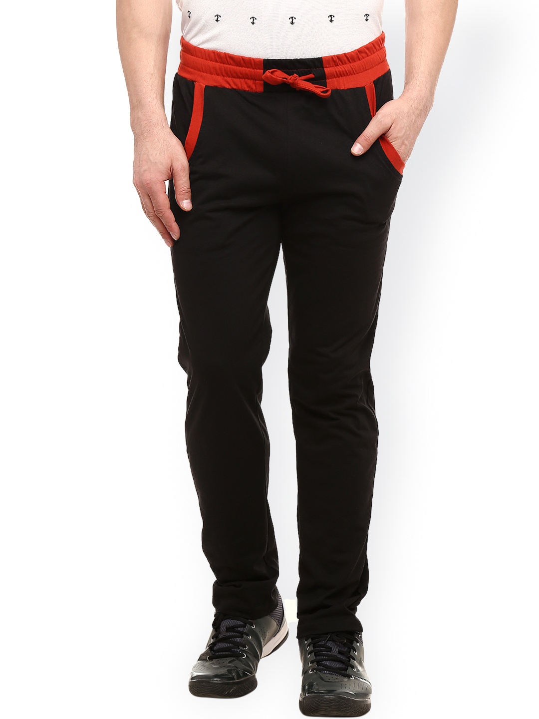 

GRITSTONES Black Track Pants