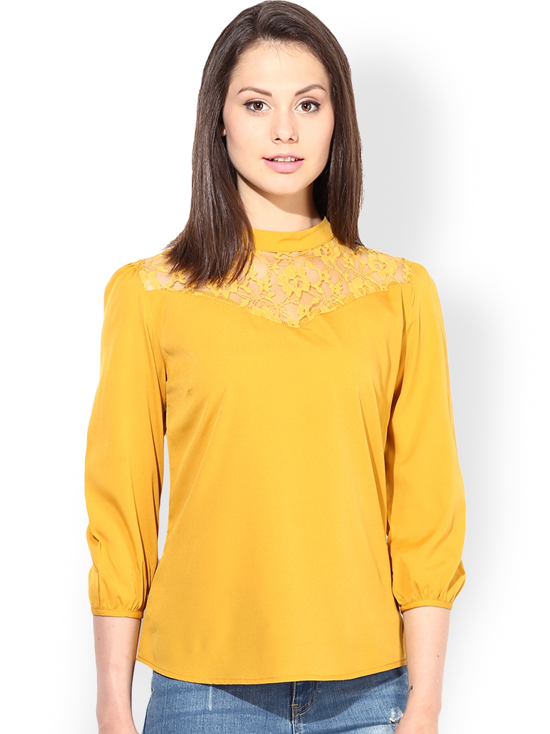 

Harpa Mustard Yellow Top