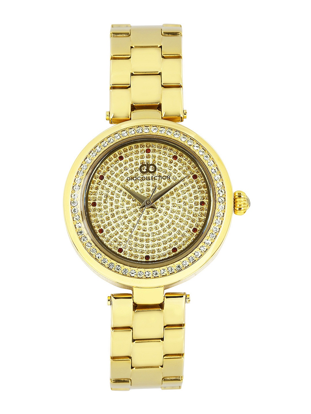 

GIO COLLECTION Women Gold-Toned Dial Watch G2008-22