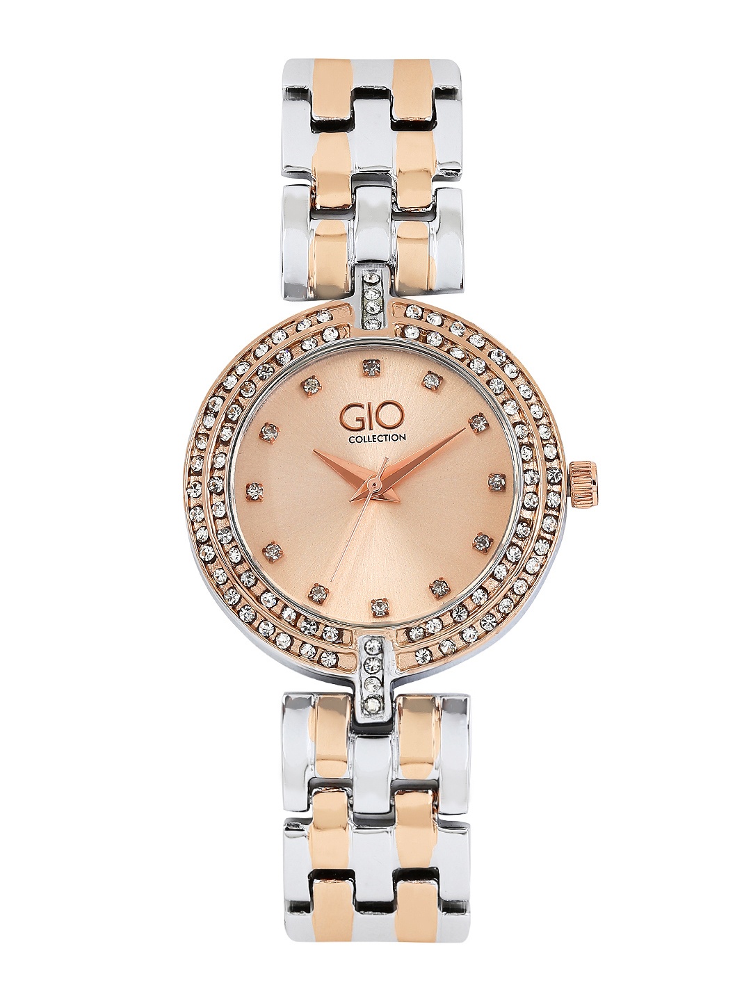 

GIO COLLECTION Women Rose Gold-Toned Dial Watch FG2003-11