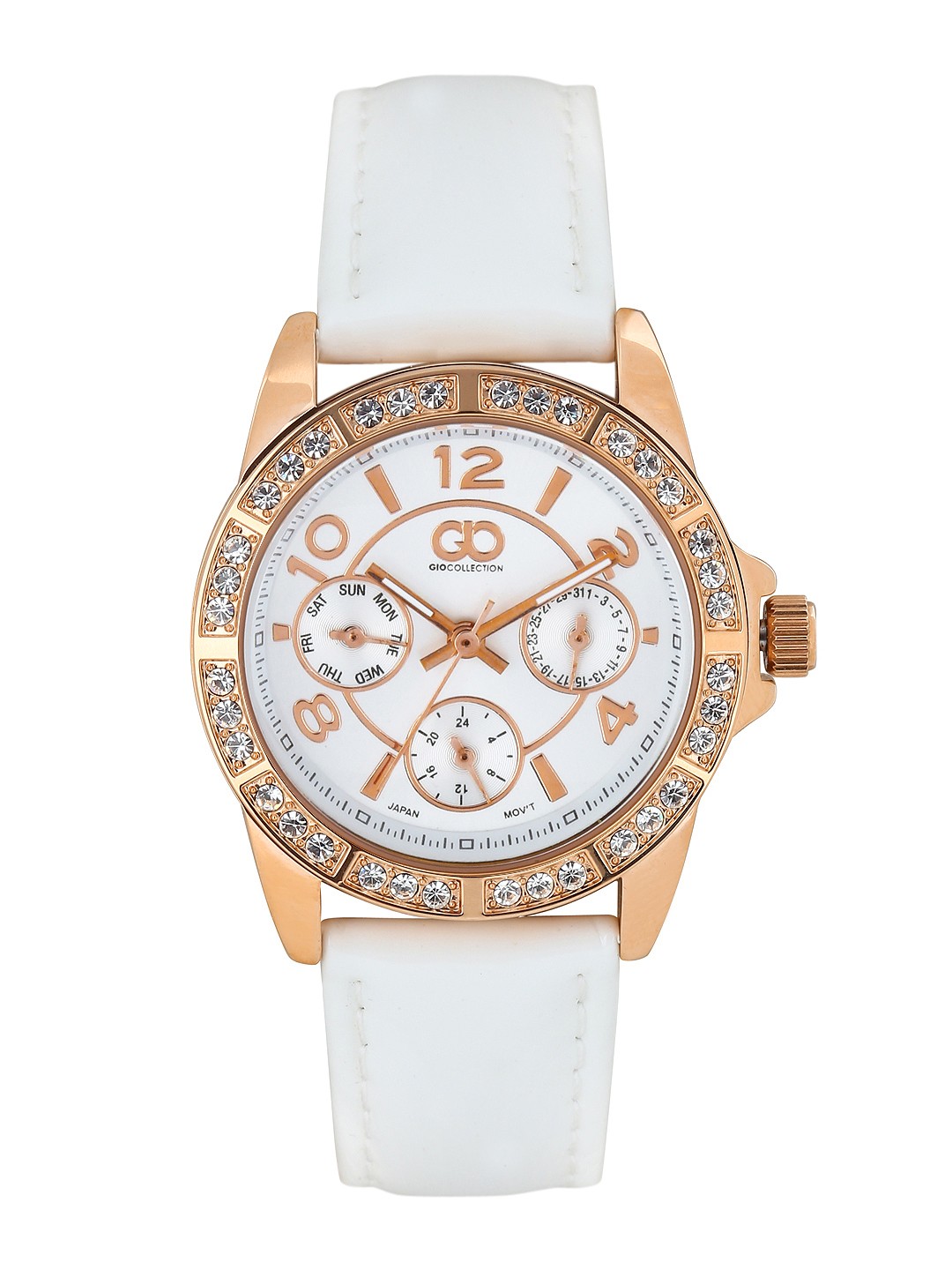 

GIO COLLECTION Women White Dial Watch G0062-05