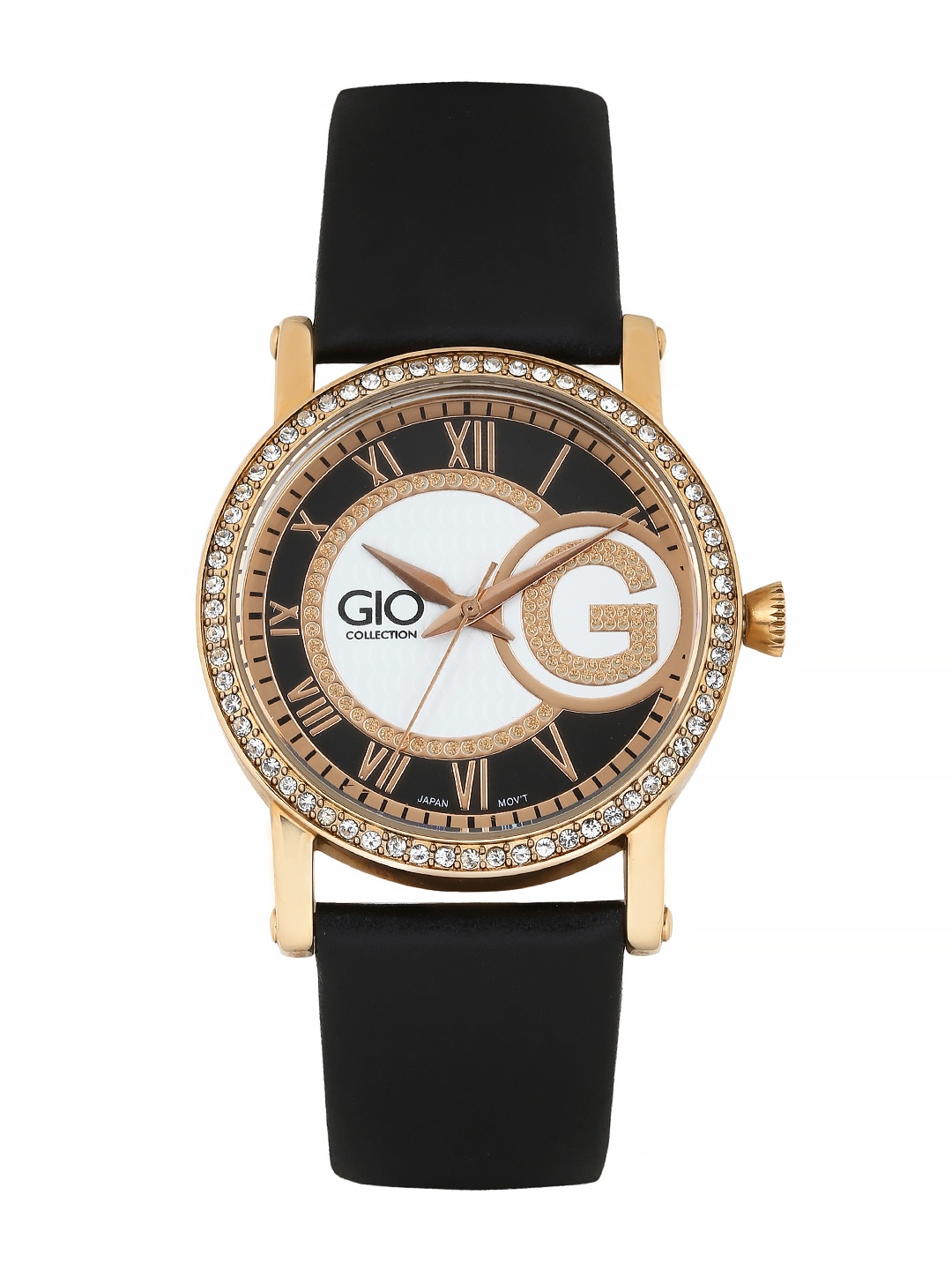 

GIO COLLECTION Women Black & White Dial Watch G0037-04