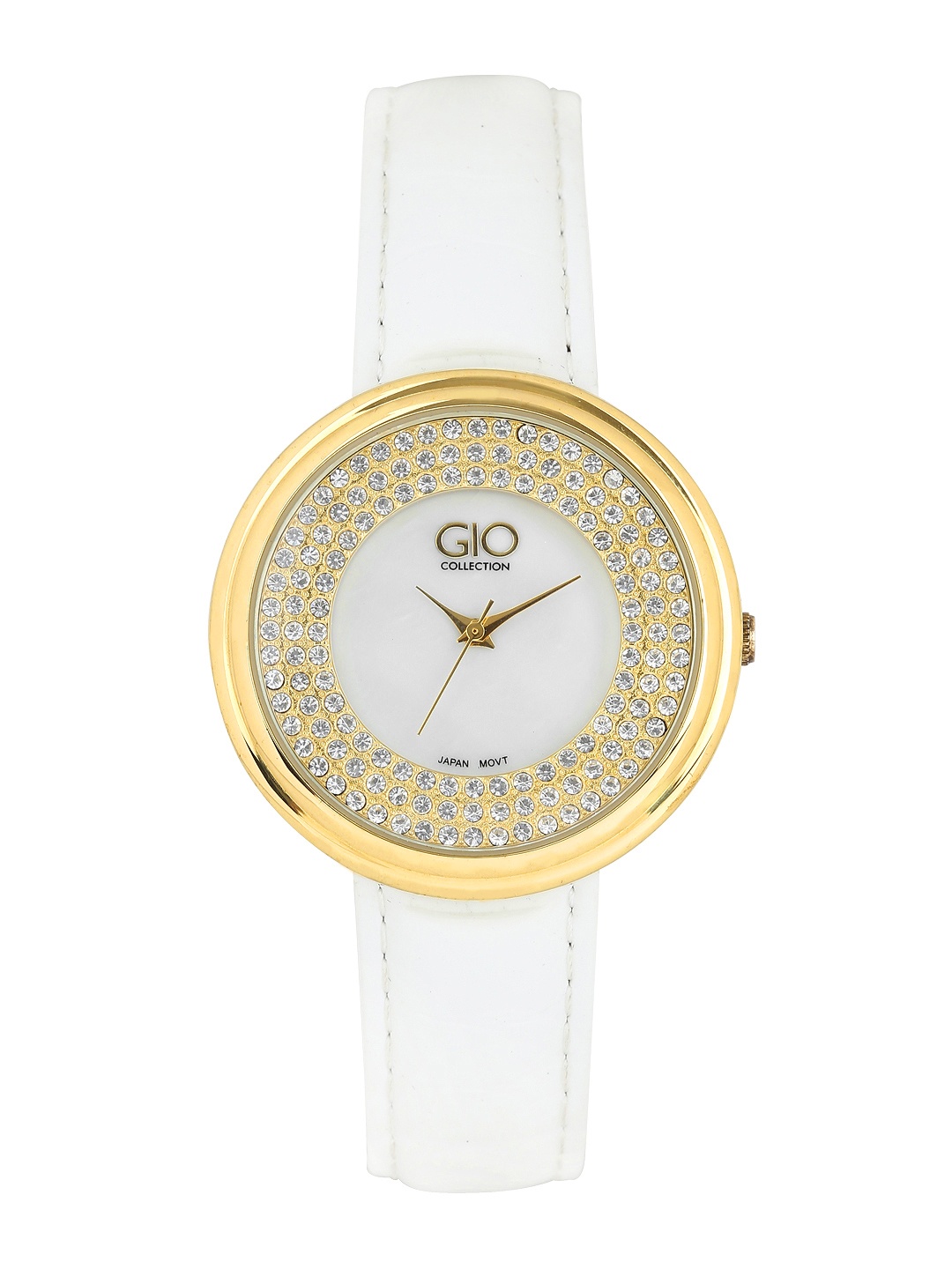 

GIO COLLECTION Women Pearly White Dial Watch G0035-04