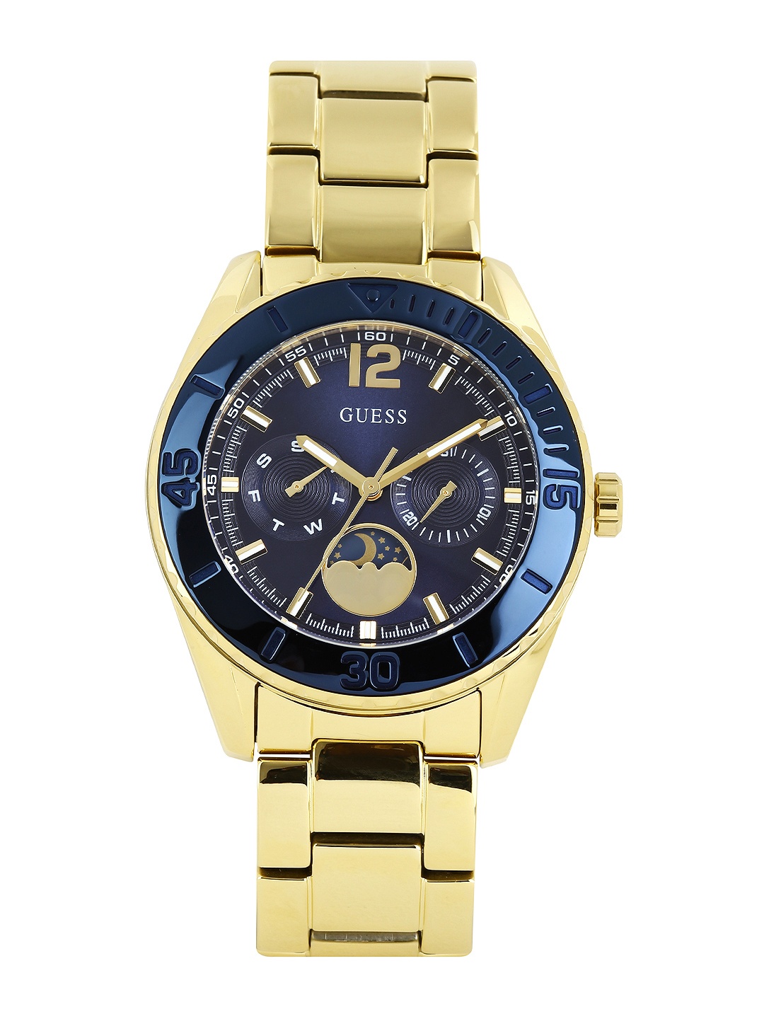 

GUESS Women Blue Dial Watch W0565L4, Navy blue