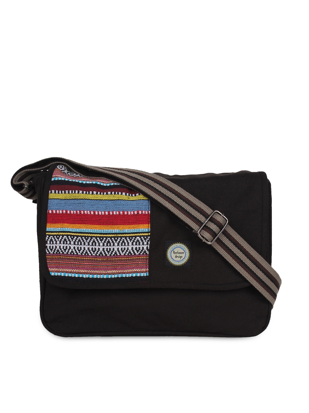 

Anekaant Black Sling Bag
