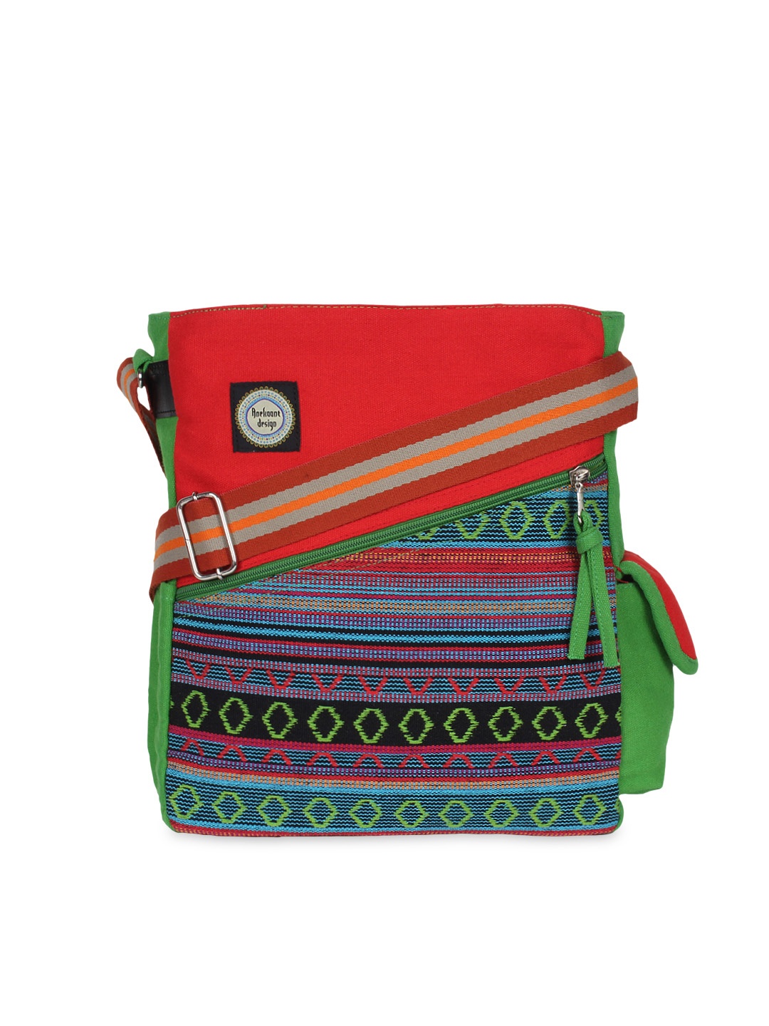 

Anekaant Multicoloured Sling Bag, Multi