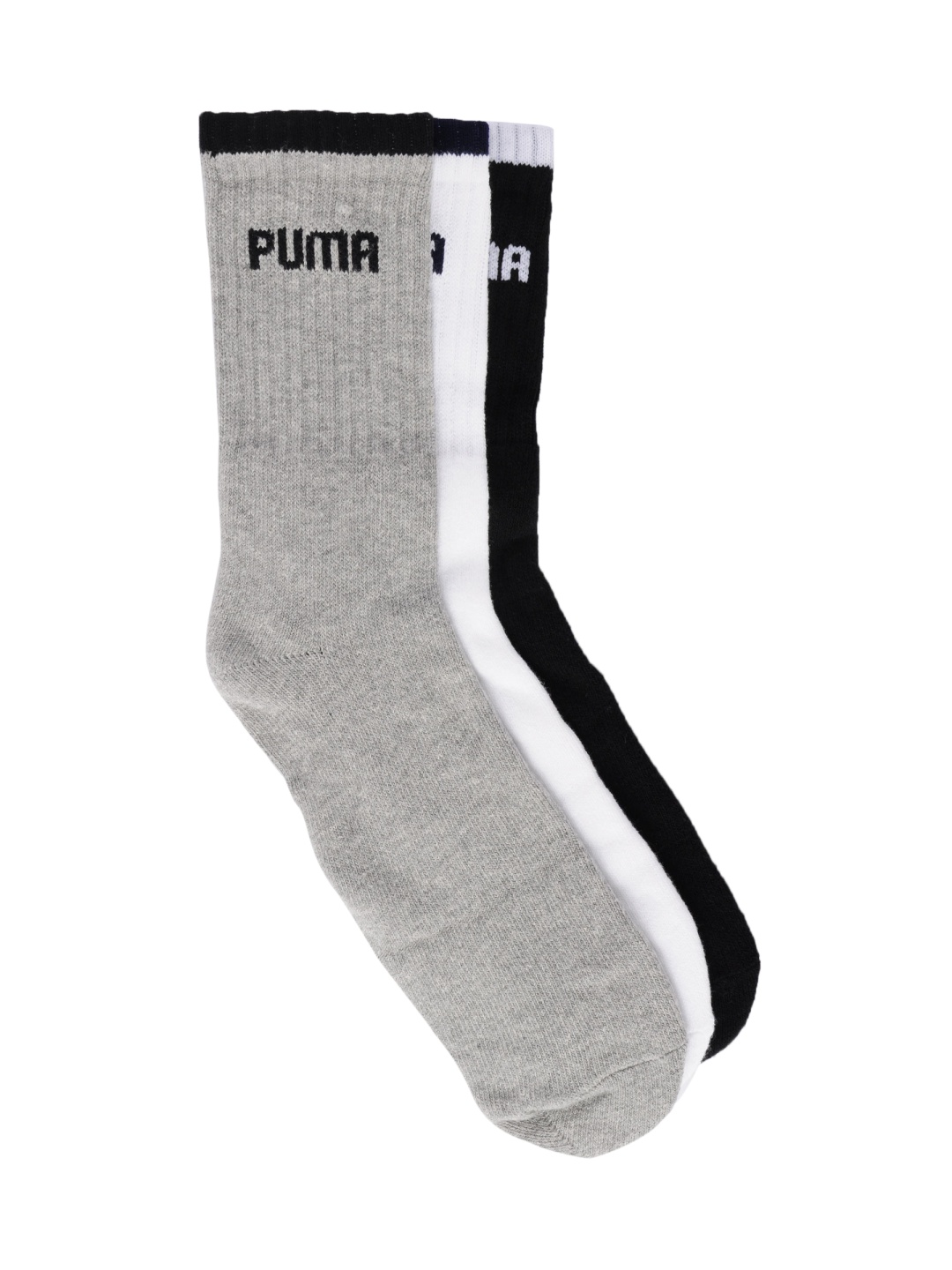 

Puma Men Pack of 3 Sports Socks, White