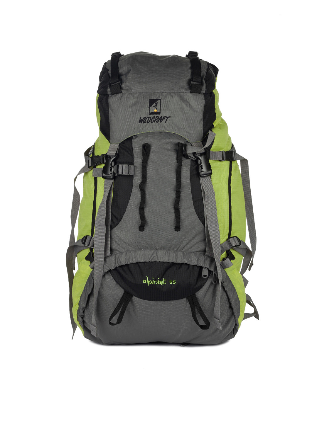 

Wildcraft Unisex Grey & Green Rucksack