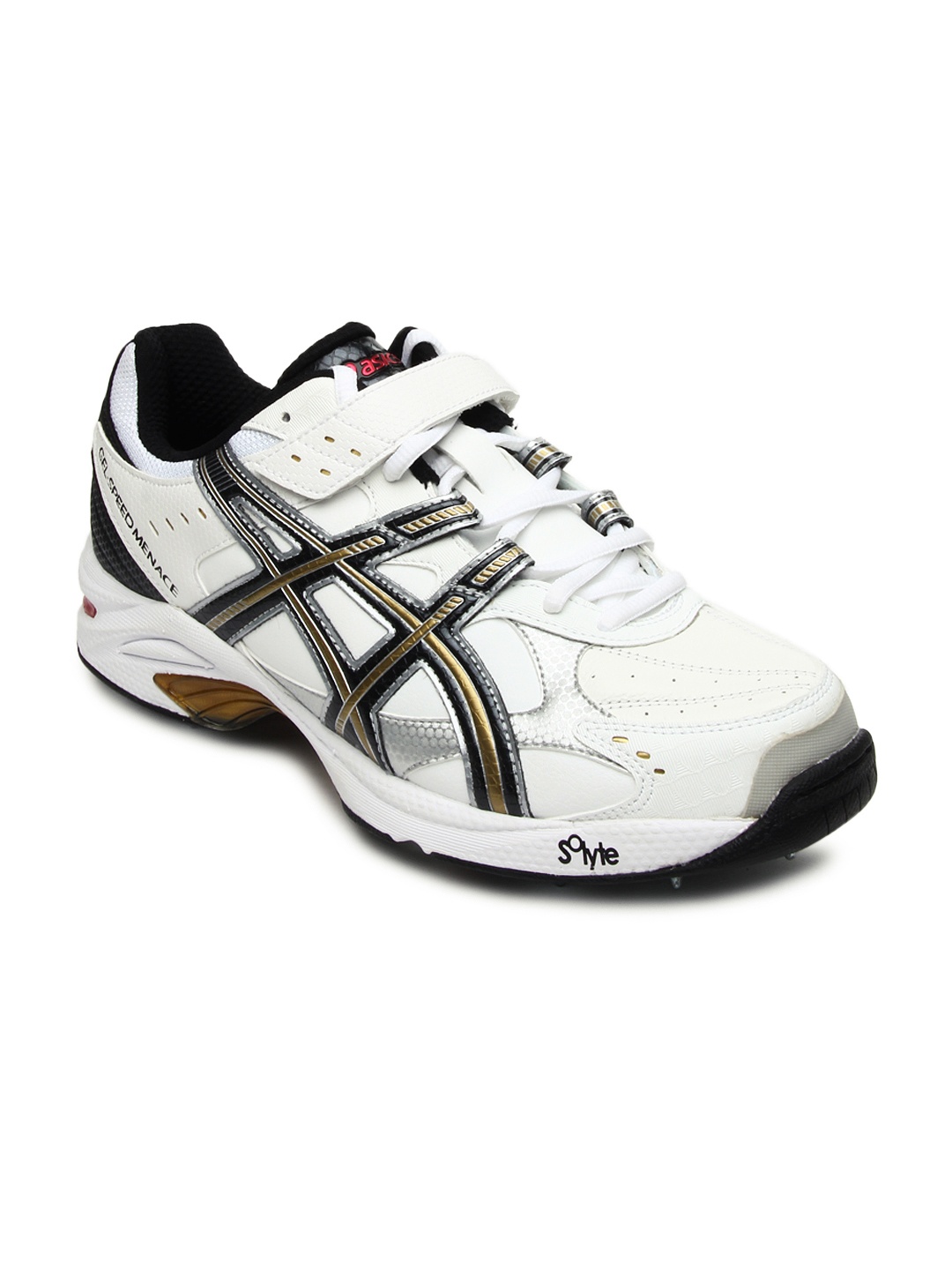 

ASICS Men White Gel Speed Menace Right Foot Cricket Shoe