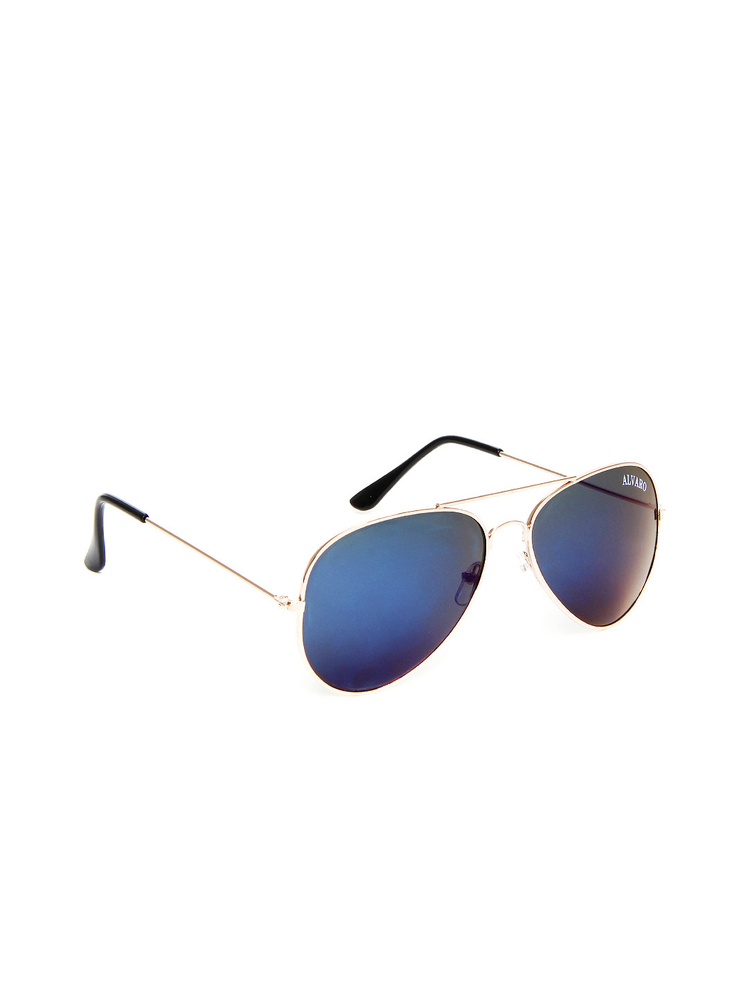 

Alvaro Castagnino Men Aviator Sungalsses ASG210, Blue