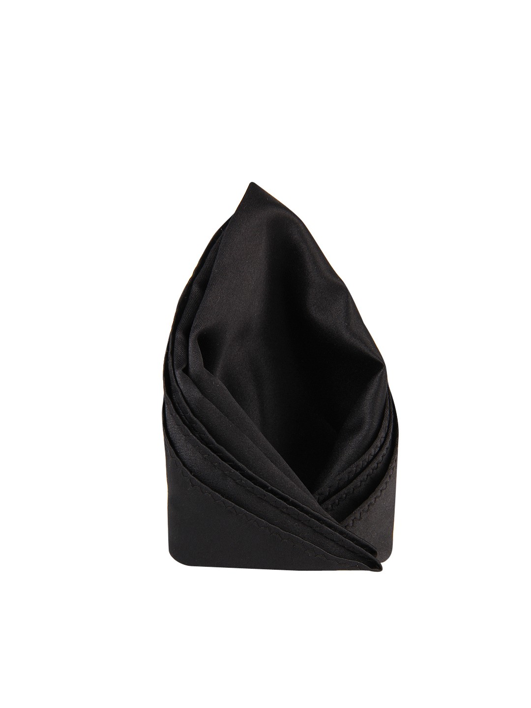 

Alvaro Castagnino Men Black Pocket Square