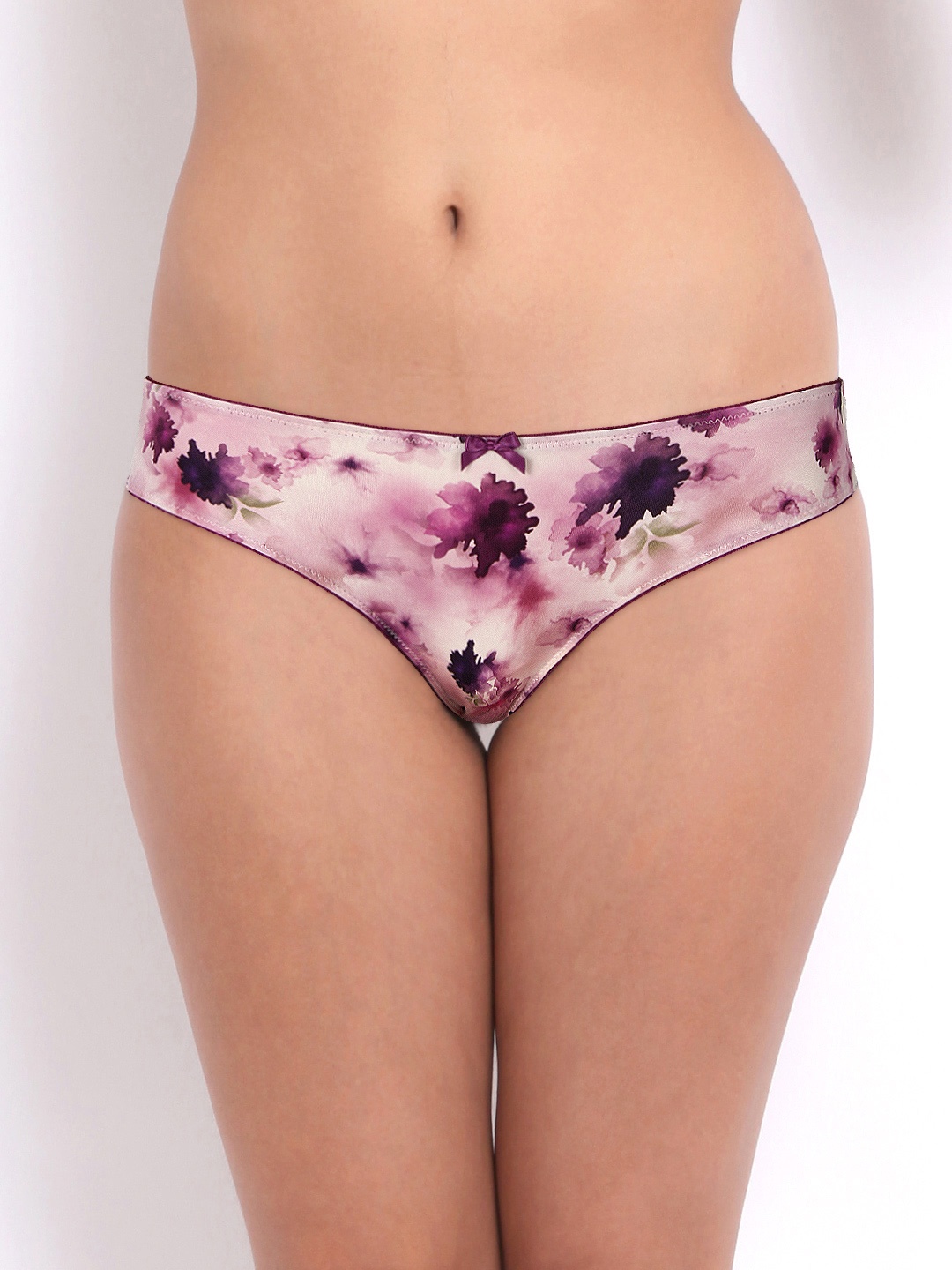 

Amante Women Purple Floral Print Briefs PCPR02