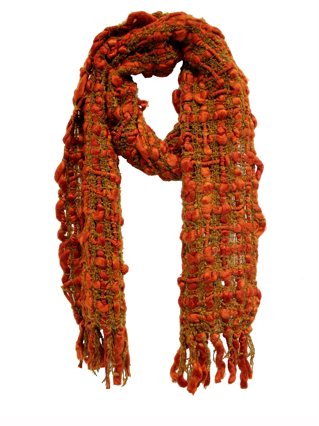 

Anekaant Orange Stole