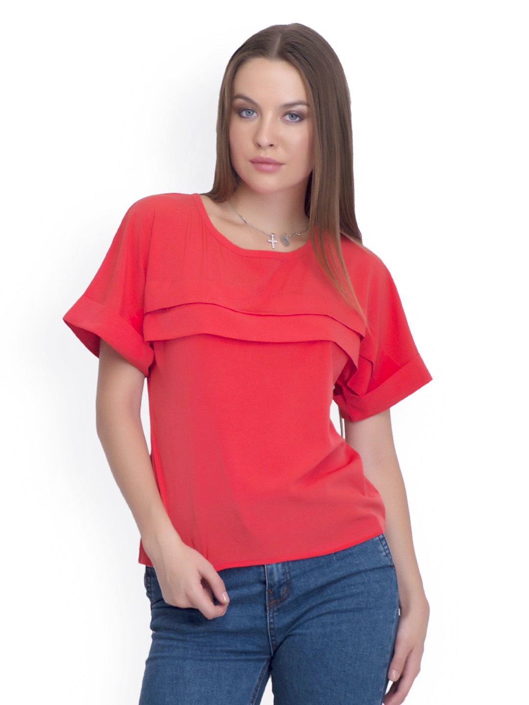 

Belle Fille Women Red Top