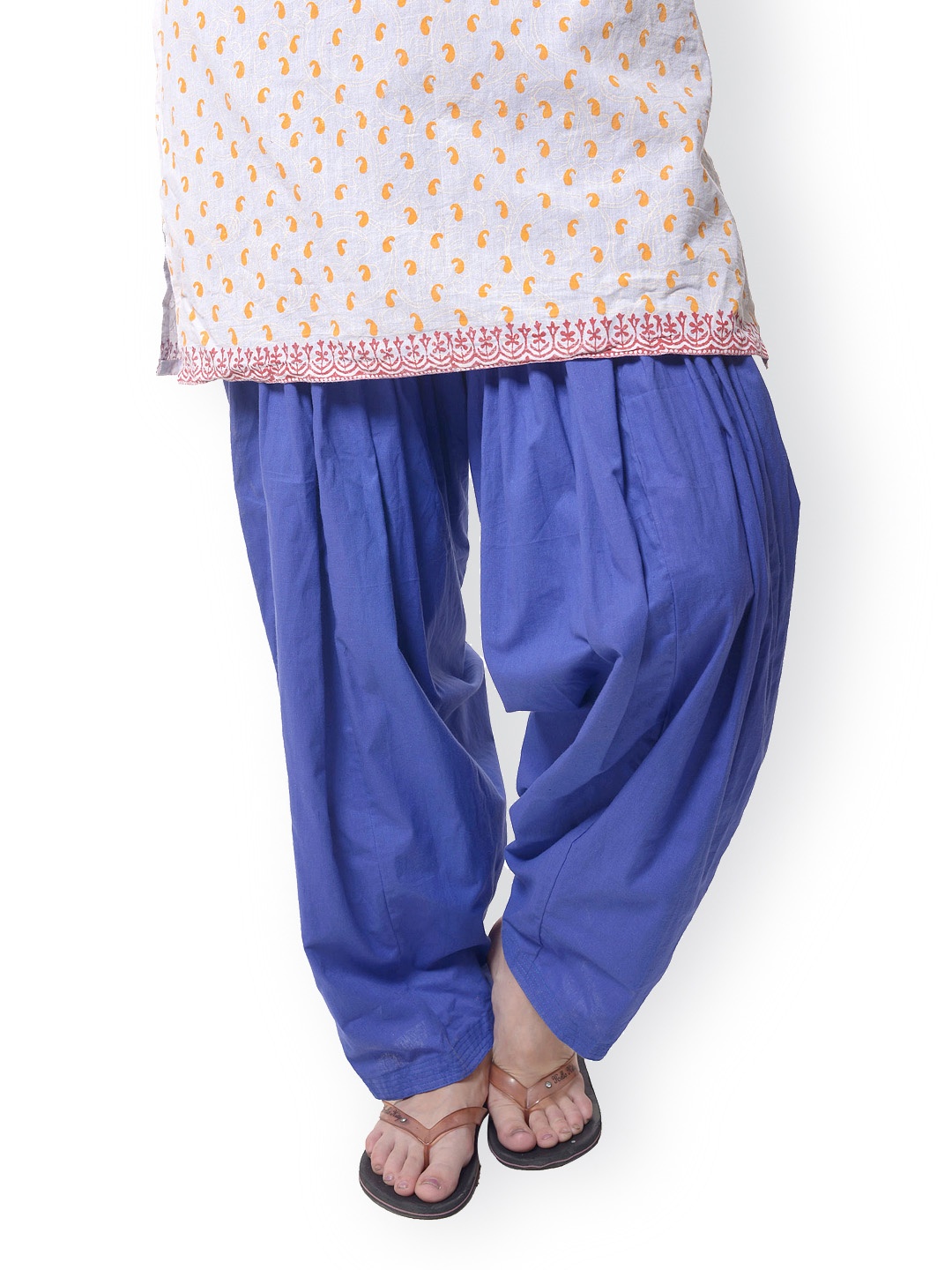 

Bitterlime Women Blue Patiala Pants