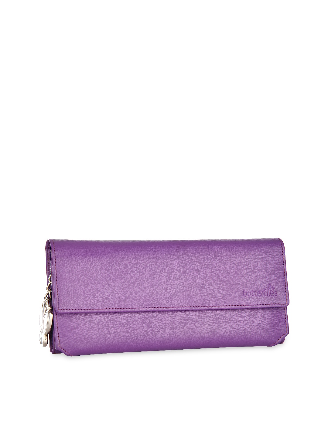 

Butterflies Women Purple Wallet