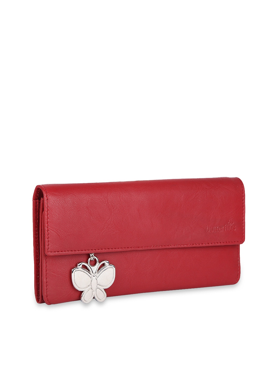 

Butterflies Women Red Wallet