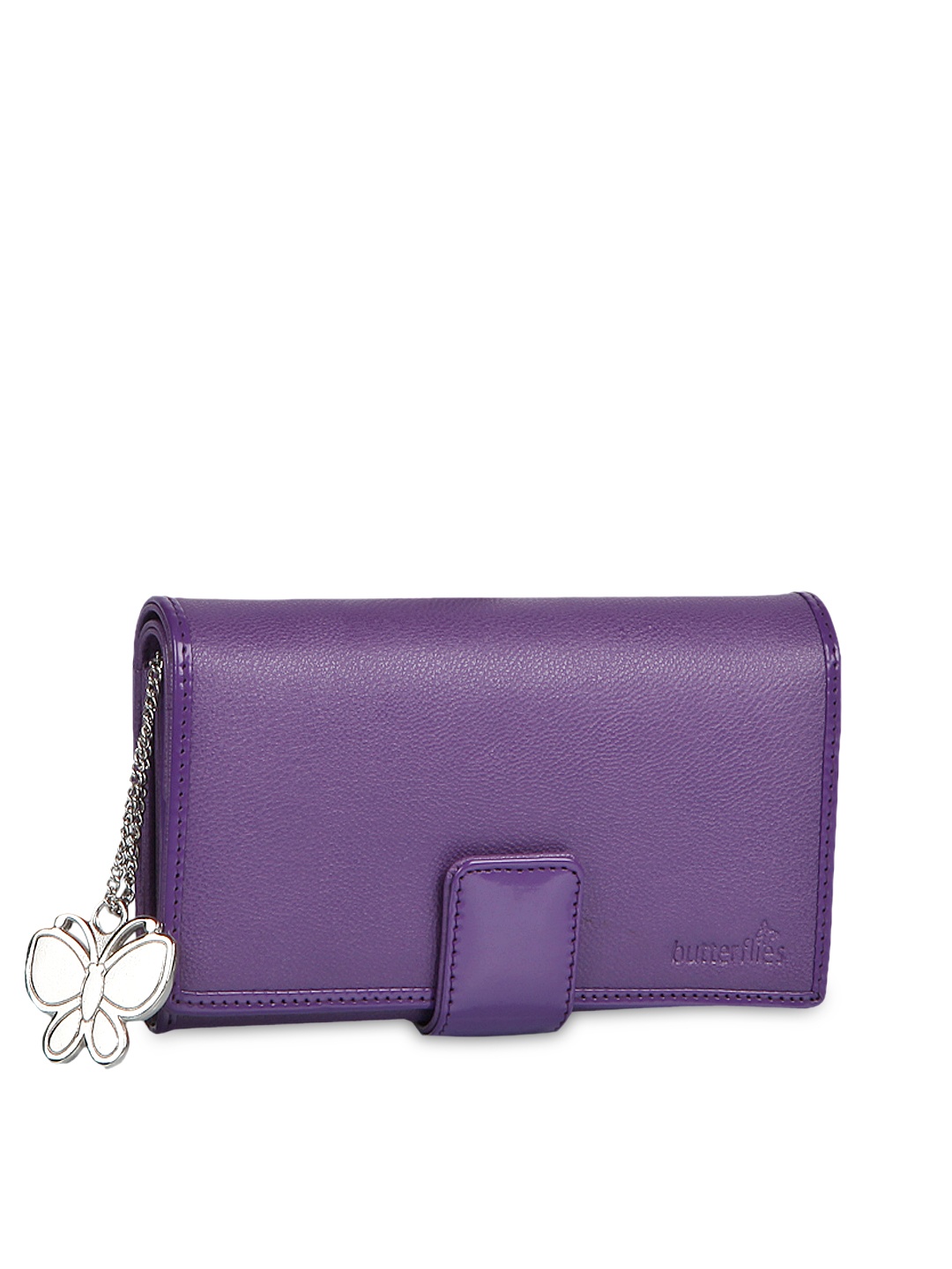 

Butterflies Women Purple Wallet
