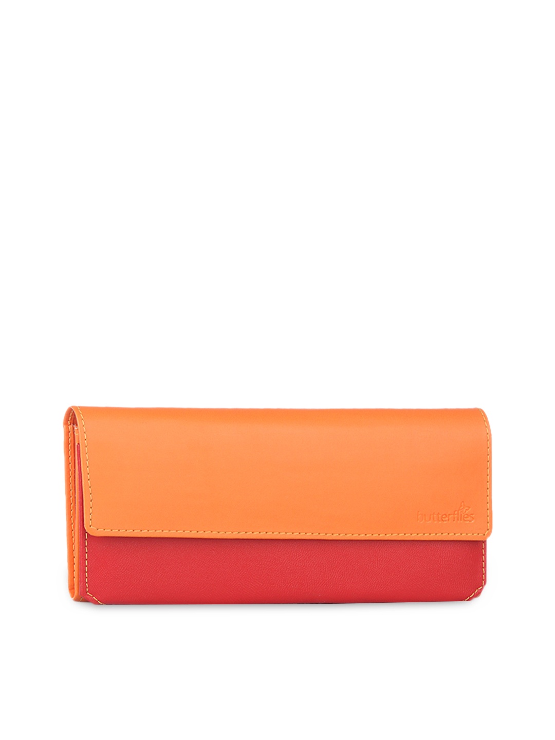 

Butterflies Women Orange & Red Wallet