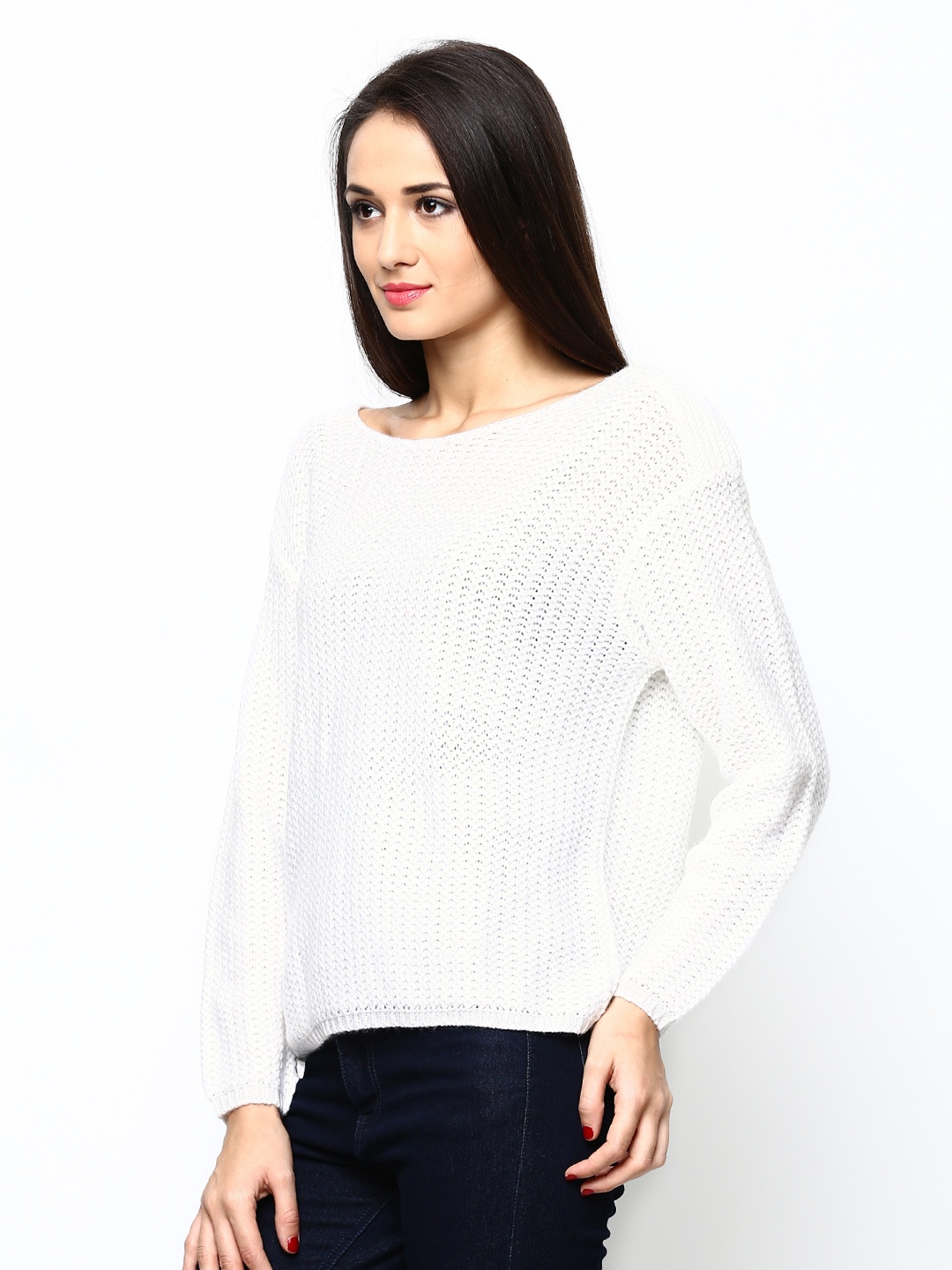 Buy White Sweater | Her Sweater