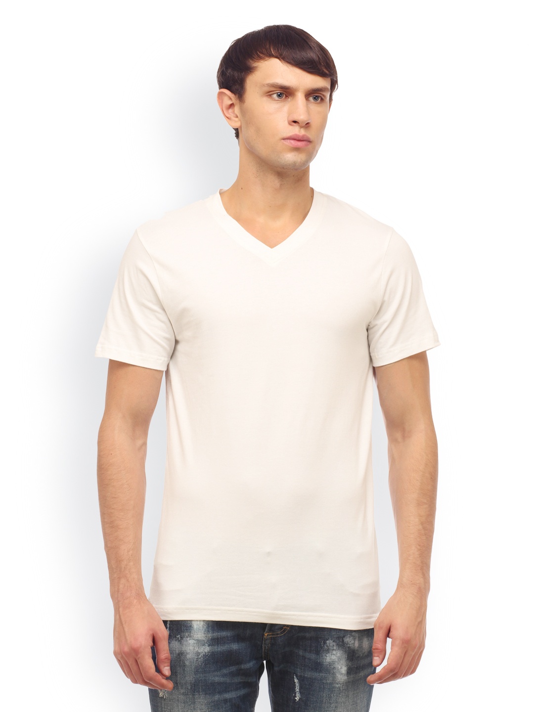 

Cation Men White T-shirt