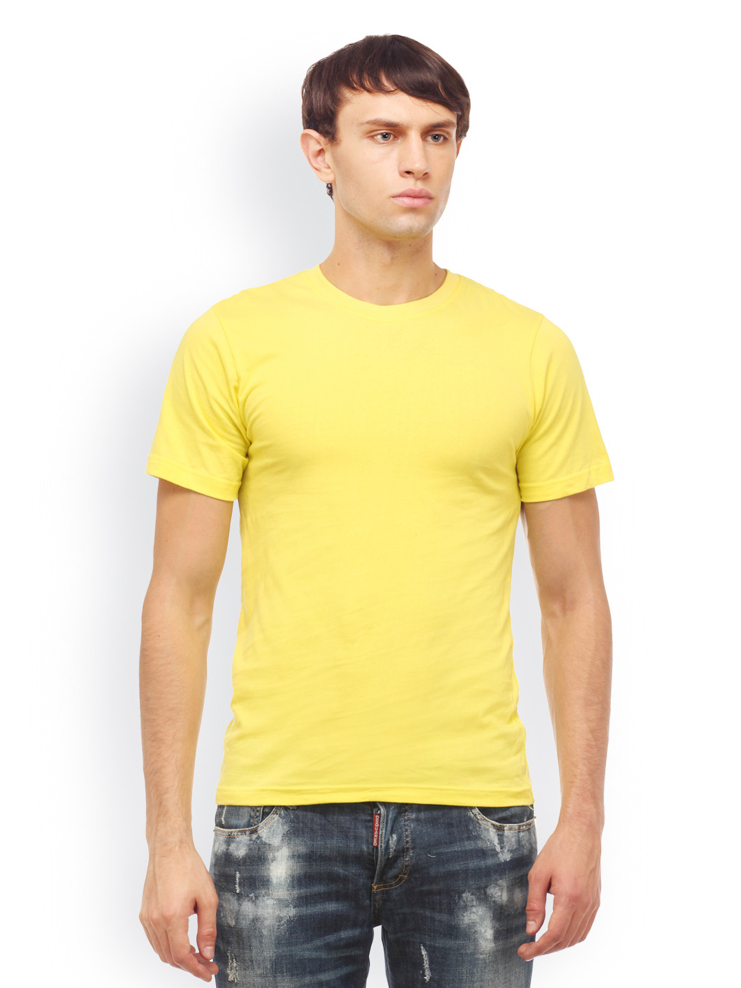 

Cation Men Yellow T-shirt