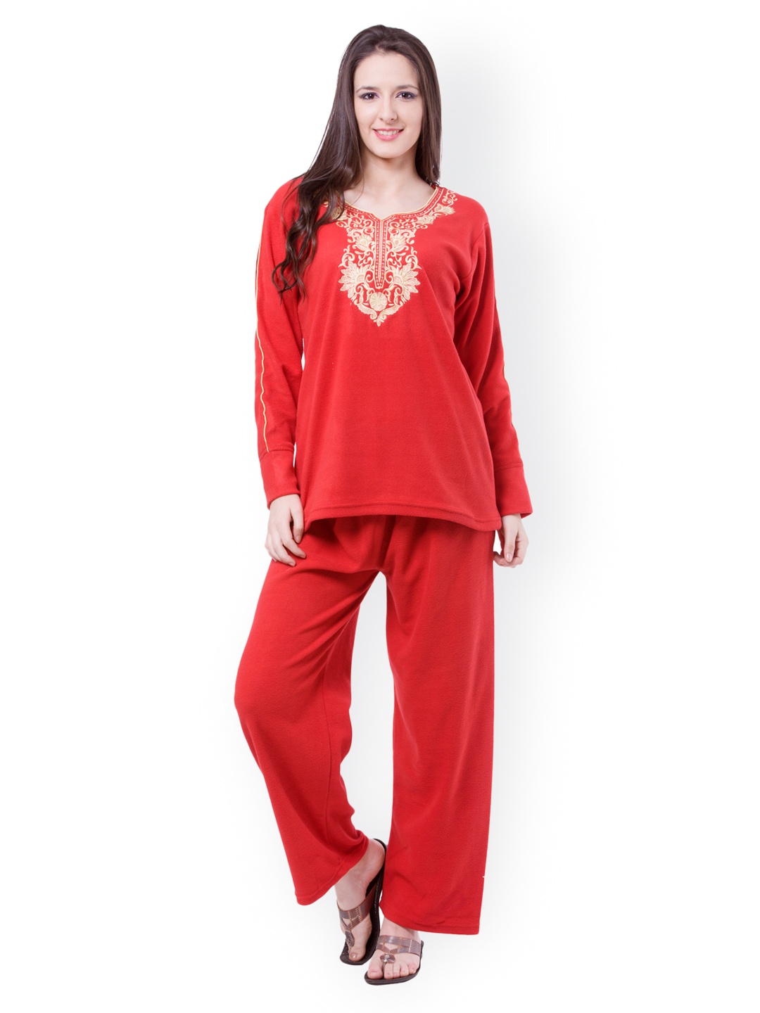 

Fasense Women Red Lounge Set